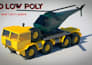 create low poly game ready vehicle for unity unreal engine game assets